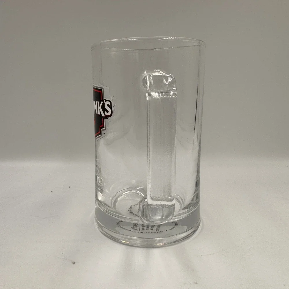 Jack Link's Beer Mug Glass Tankard Red Bull Logo DesignPac 2006 Clear Barware